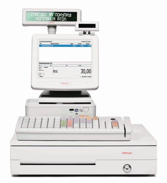 POS-система ForPOSt Минимаркет 8'' белая, без ФР+ Frontol Оптим