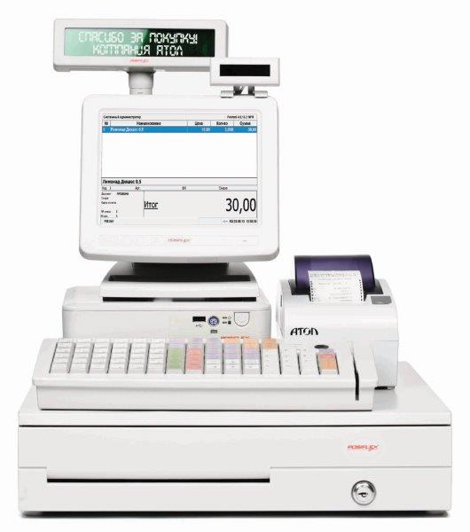 POS-система ForPOSt Минимаркет 8'' белая, FPrint-55ПТК + Frontol Оптим