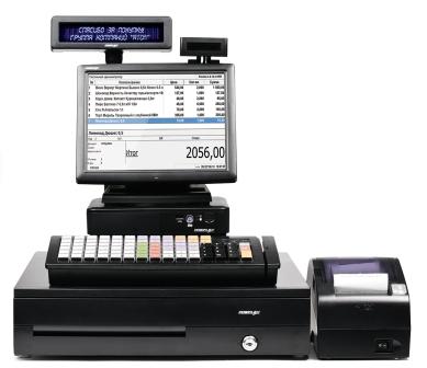 POS-система ForPOSt Супермаркет 10'' черная, FPrint-22ПТК + Frontol Торговля