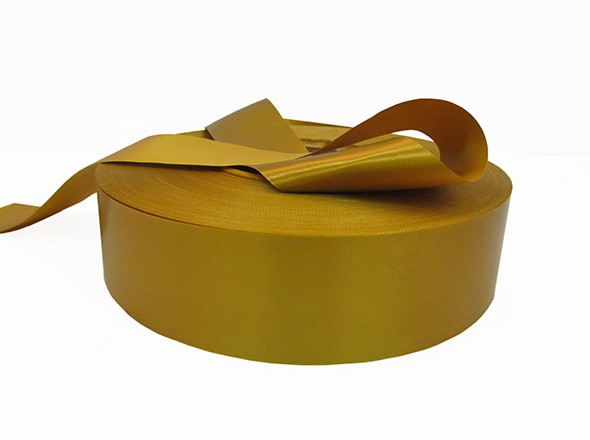 Сатиновая лента PS901 для ТТ-печати золотистая 20мм/200м