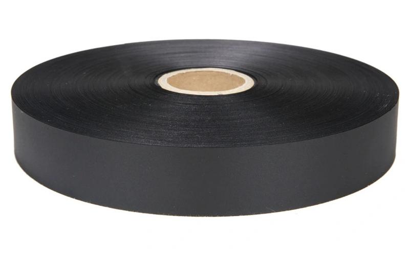 Полиэстеровая лента премиум PT767A черная 65мм/200м