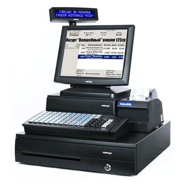 POS-комплект 12" PB-3600 черный, без ОС