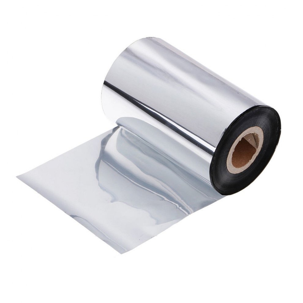 Красящая лента RESIN PREMIUM TEXTILE SILVER металл (25мм/200м/25мм/1") OUT