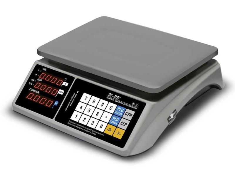 Торговые весы M-ER 328 AC-32.5 "TOUCH-M" LED, RS+USB