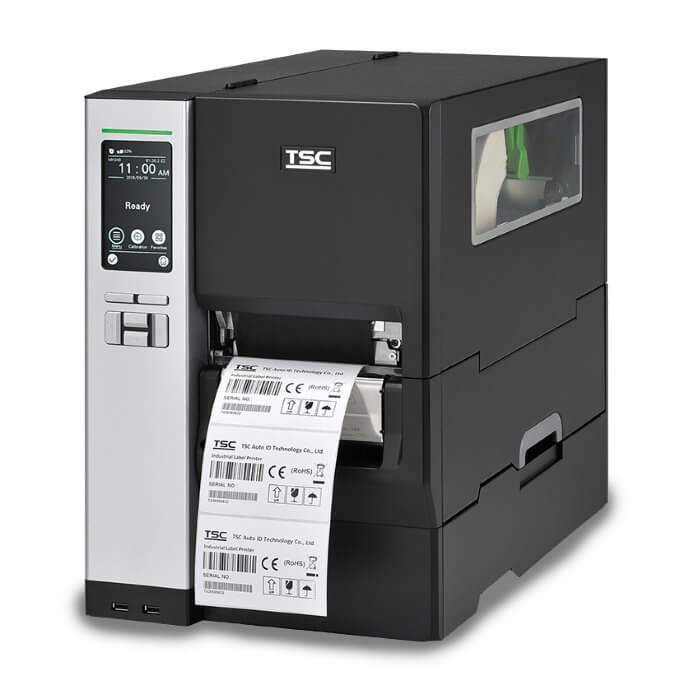 Термотрансферный принтер этикеток TSC MH340T (Touch LCD) с отрезчиком