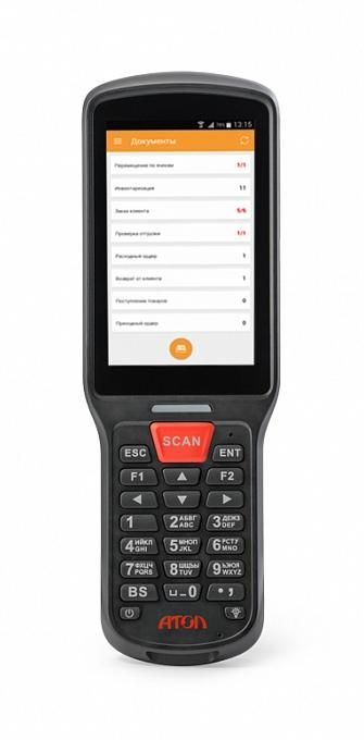 Терминал сбора данных АТОЛ Smart.Lite, Android 7.0, 2D + блок питания