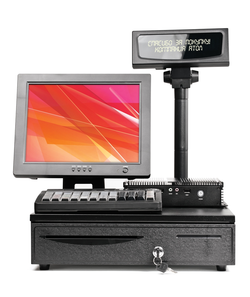 POS-комплект 12" NFD10 черный, Windows POSReady 7