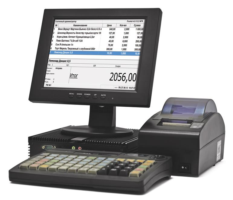 POS-система АТОЛ Ритейл 54 Smart, АТОЛ 11Ф с ФН 15 мес, Frontol 6,  Windows 10 IoT