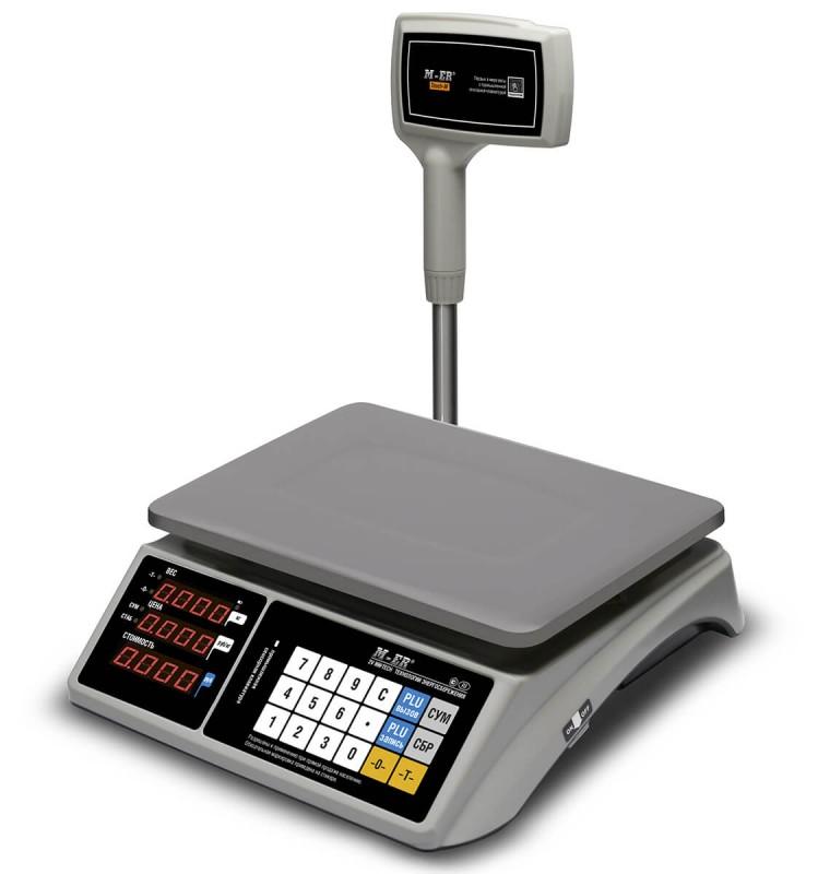 Торговые весы M-ER 328 ACPX-15.2 "TOUCH-M" LED, RS+USB