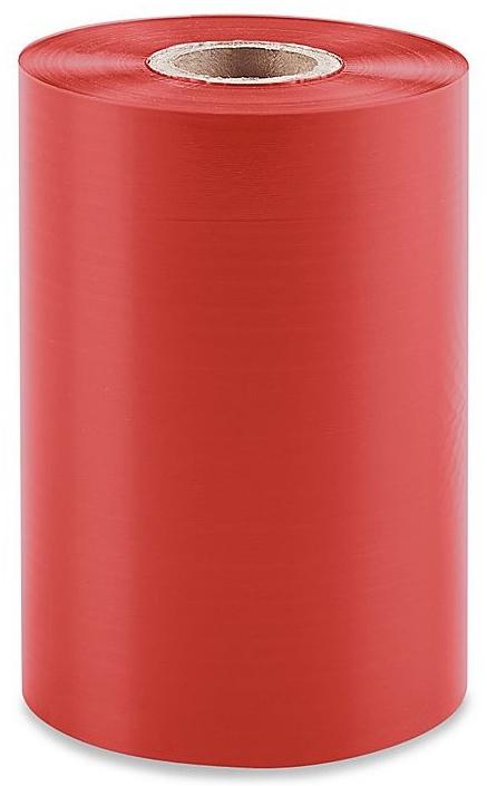Красящая лента RESIN RED матовая (110мм/300м/110мм/1") OUT
