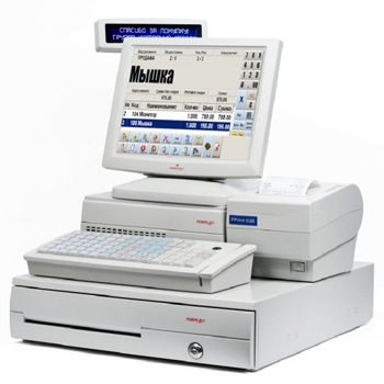 POS-комплект 12" PB-3600 белый, без ОС