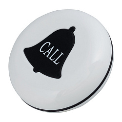 Влагозащищенная кнопка вызова K-V (бело-черный)