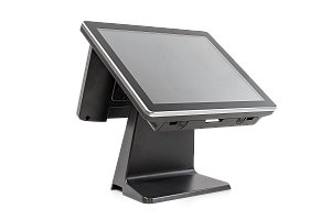 Сенсорный терминал АТОЛ JAZZ 15 (Lite, 15" P-CAP, Intel Celeron J3455, SSD 256Gb, RAM 8GB), WiFi, без MSR, доп. монитор 9.7", с ОС