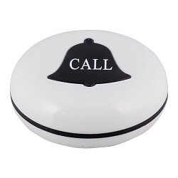 Влагозащищенная кнопка вызова K-V (бело-черный)