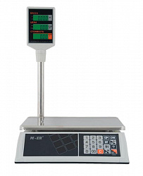 Торговые весы M-ER 327 ACP-15.2 "Ceed" LCD, белые