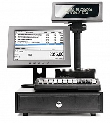 POS-система АТОЛ Супермаркет, АТОЛ FPrint-22ПТК с ФН 15 мес, Frontol 6, Windows 10 IoT