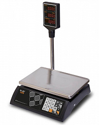 Торговые весы M-ER 327 ACP-15.2 "Ceed" LED, черные