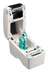 Термотрансферный принтер этикеток TSC TTP-225 (светлый) LCD+Ethernet+USB Host с отрезчиком