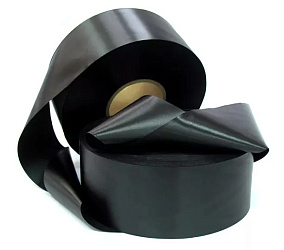 Сатиновая лента PS920 для ТТ-печати двусторонняя черная 25мм/200м