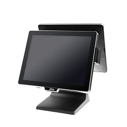 Сенсорный терминал АТОЛ JAZZ 15 Pro (v2, 15" P-CAP, Intel Celeron J6412, SSD 128 GB, 8GB DDR4), WiFi, без MSR, с ОС