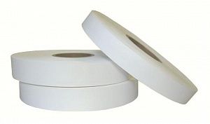 Нейлоновая лента стандарт двусторонняя NT639B для ТТ-печати белая 35мм/200м