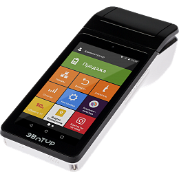 Эвотор 5 Смарт-терминал с ФН 15 мес. + сканер штрих-кода 2D