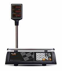 Торговые весы M-ER 327 ACP-15.2 "Ceed" LED, черные