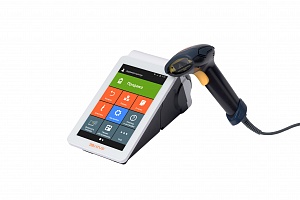 Эвотор 7.2 Смарт-терминал без ФН + сканер штрих-кода 1D