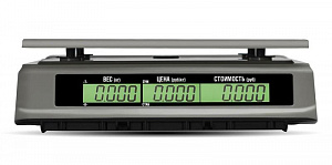 Торговые весы M-ER 328 AC-15.2 "TOUCH-M" LCD, RS+USB