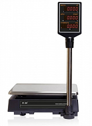Торговые весы M-ER 327 ACP-15.2 "Ceed" LED, черные