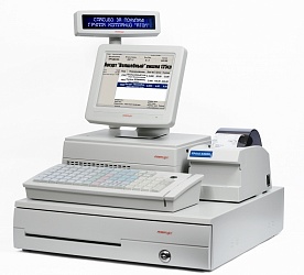 POS-система ForPOSt Супермаркет 10" белая, без ФР + Frontol.Торговля