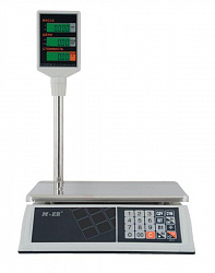 Торговые весы M-ER 327 ACP-32.5 "Ceed" LCD, белые