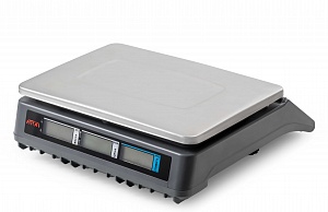 Весы торговые АТОЛ MARTA (без стойки, СОМ порт, кабель RS-232, лицензия FDU) с поверкой