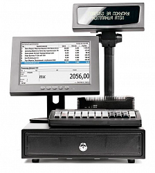 POS-система АТОЛ Супермаркет, АТОЛ FPrint-22ПТК с ФН 15 мес, Frontol 6, Windows 10 IoT